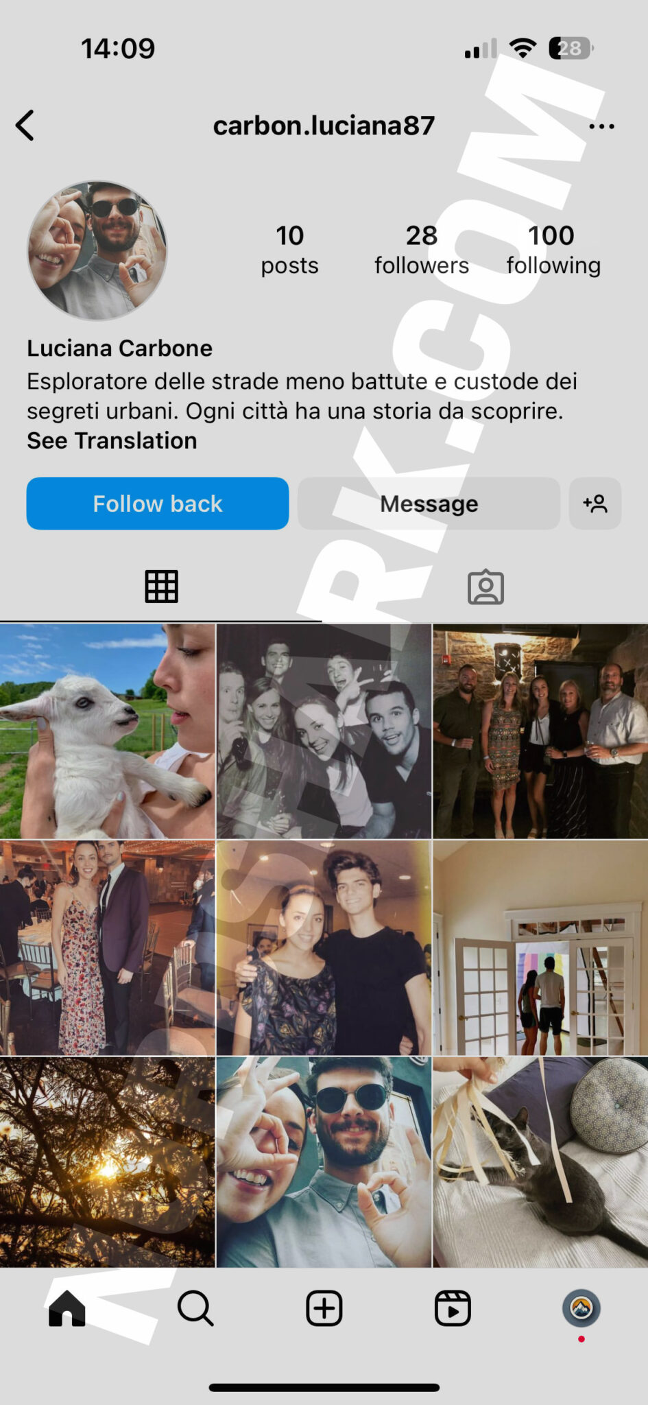 Adesivo Intelligente QR/NFC Per Instagram – 2 Pezzi Per Aumentare I Follower, Rintracciabile E Riutilizzabile, Per IPhone E Android